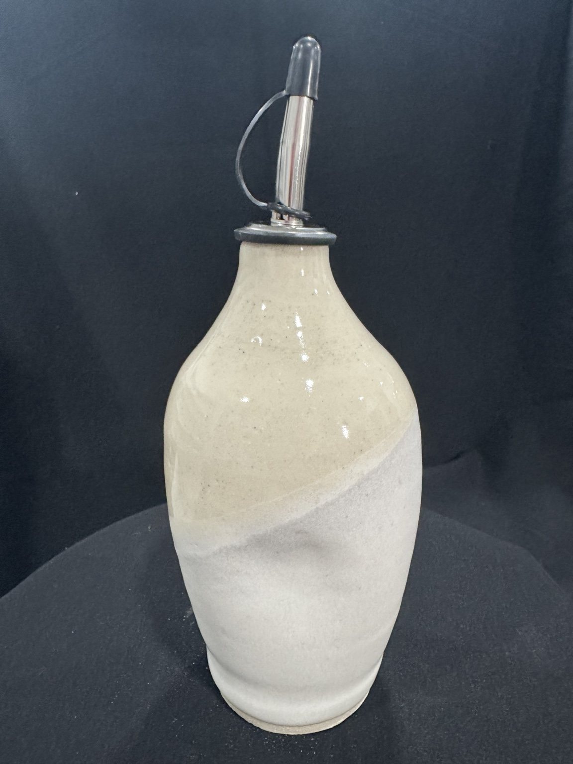 Ceramic oil bottle